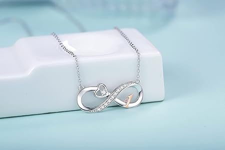 Amazon.com: URMWMOO Number Necklace 925 Sterling Silver